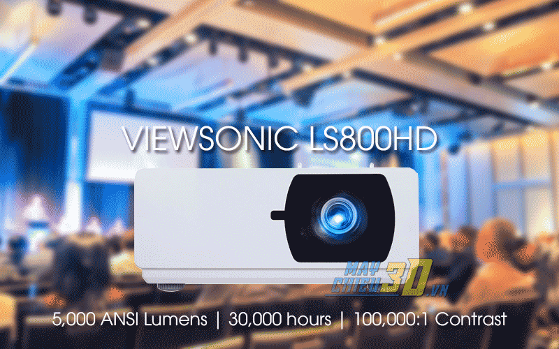 Máy chiếu ViewSonic LS800HD chính hãng giá rẻ tại VNPC