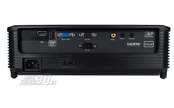 Optoma PS368 được tích hợp cổng giao tiếp HDMI 1.4a