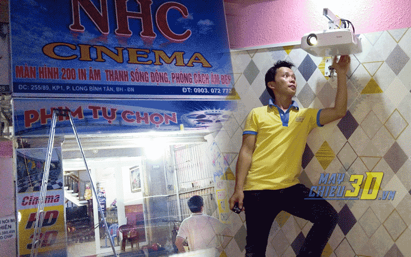 Lắp đặt phòng chiếu phim 3D chuyên nghiệp tại Đồng Nai